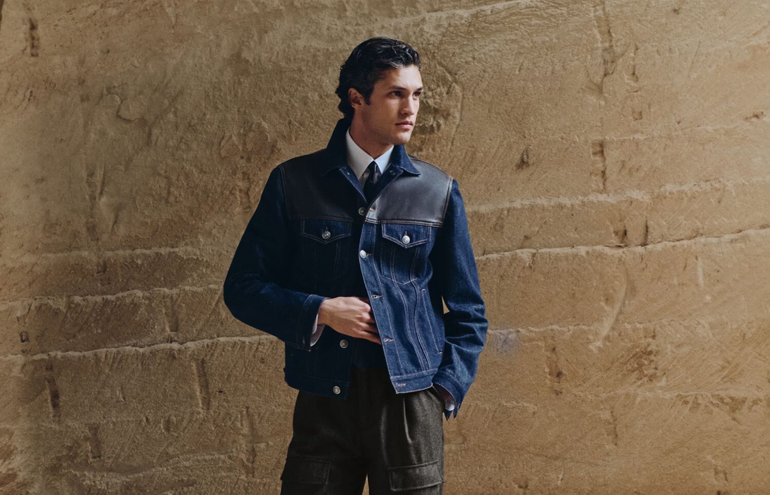 メンズ デニム: ジーンズ、ジャケット、シャツ | Brunello Cucinelli