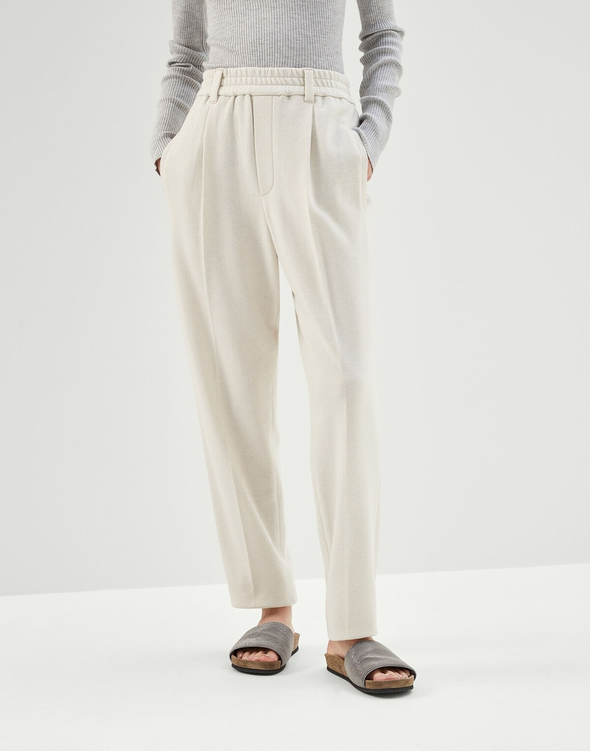 Women's pants, elegant and casual models | Brunello Cucinelli