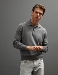 Polo-Style Sweater