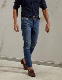 Pantalons en Denim