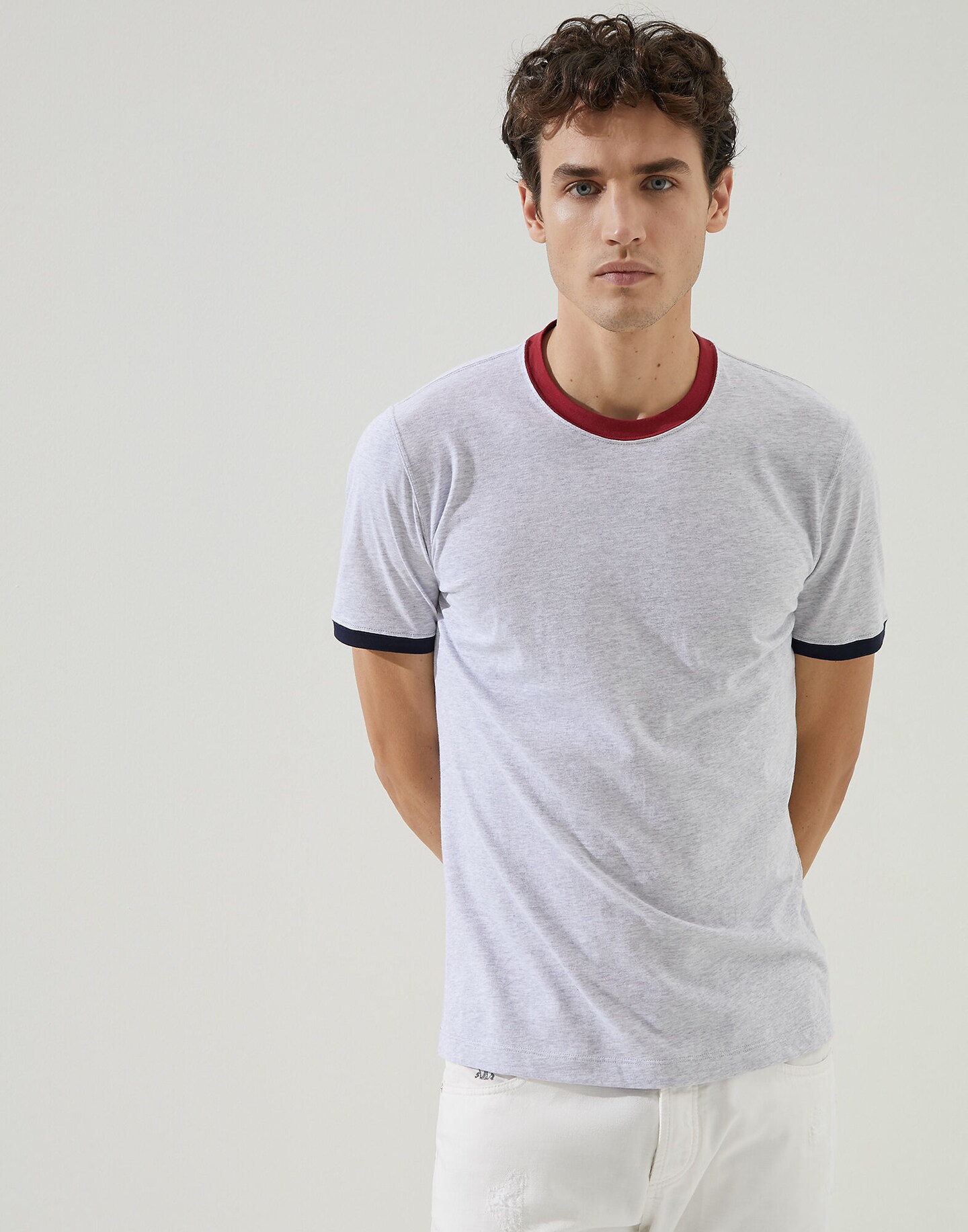 半袖tシャツ 201m0t611530 メンズ トップウェア Brunello Cucinelli