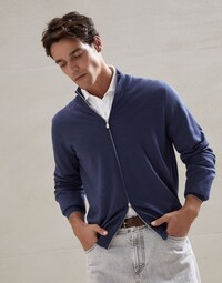 Zip-front Cardigan
