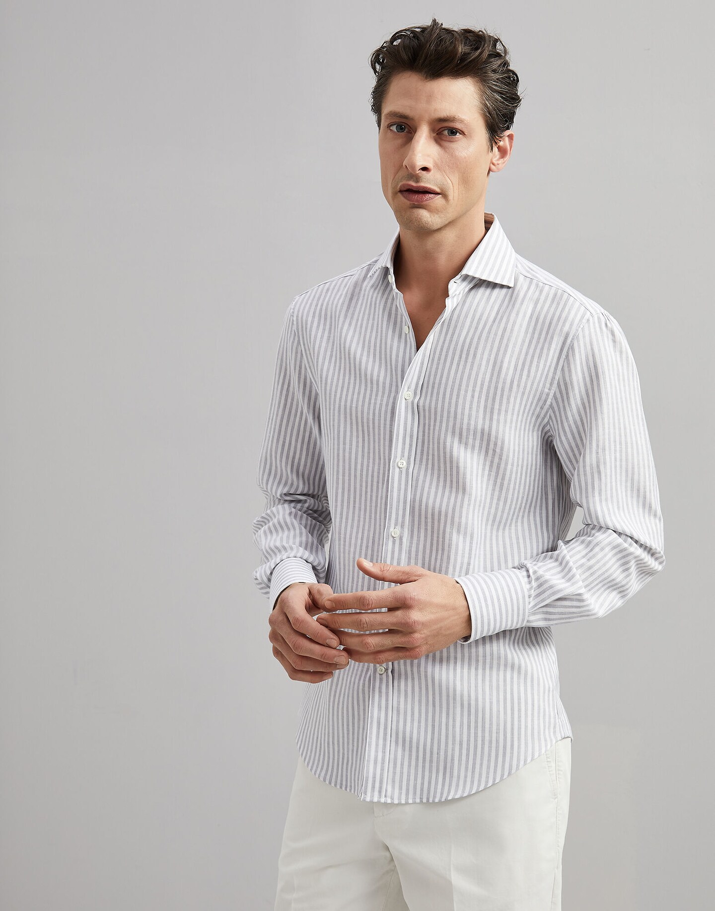 フレンチカラーシャツ 191mqc Brunello Cucinelli