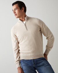 Zip Neck Sweater