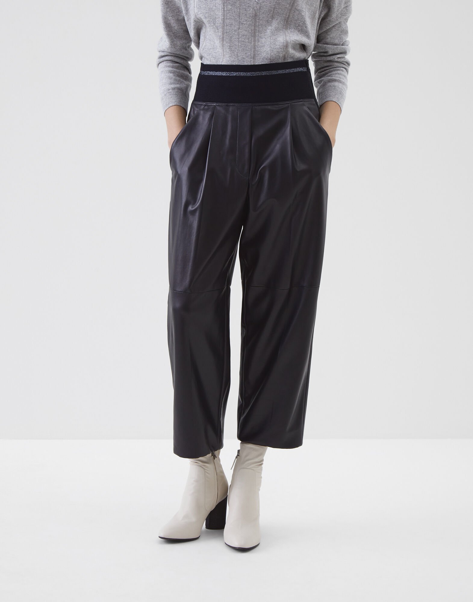 soft leather trousers