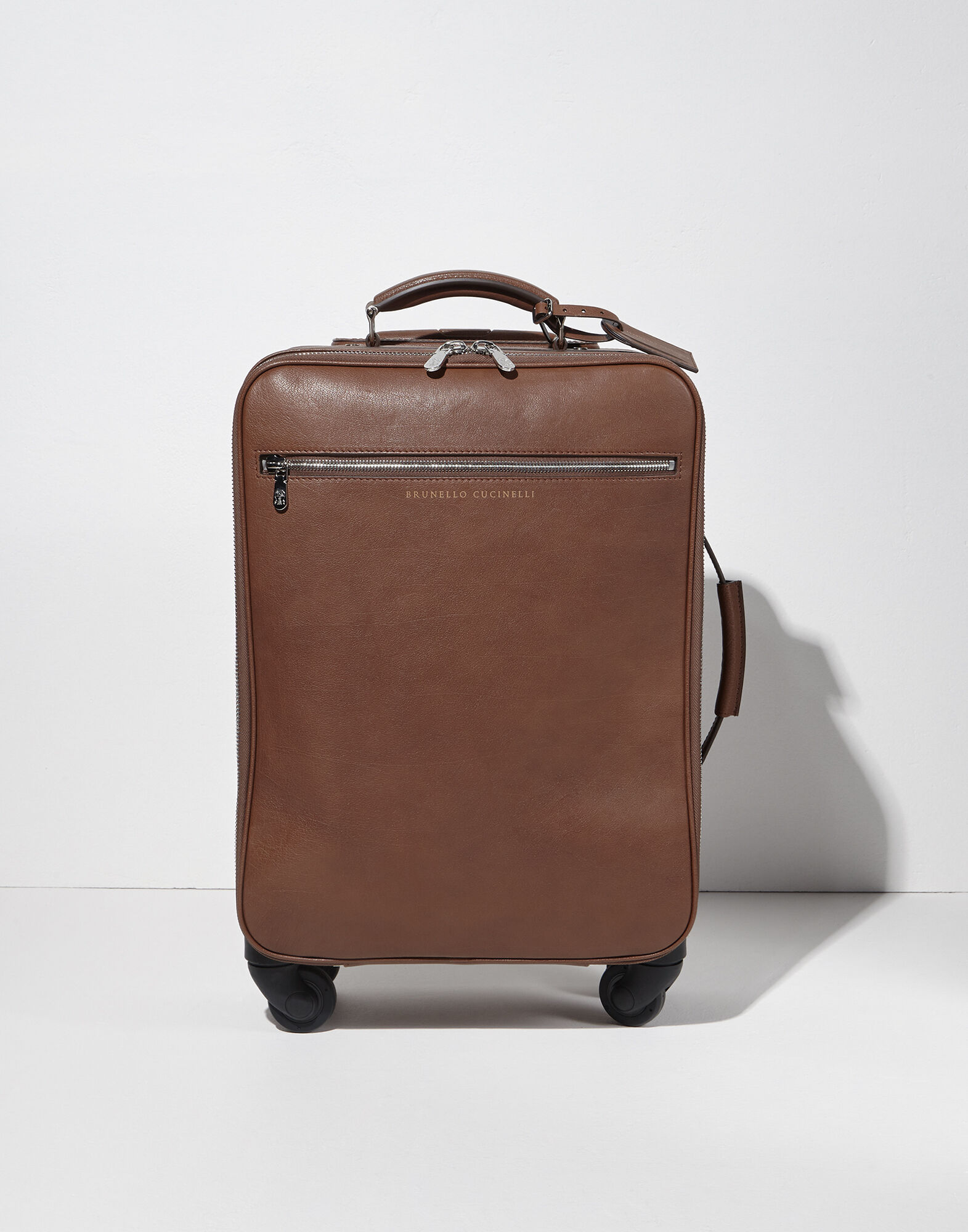 leather roller luggage