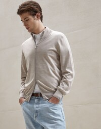 Zip-front Cardigan
