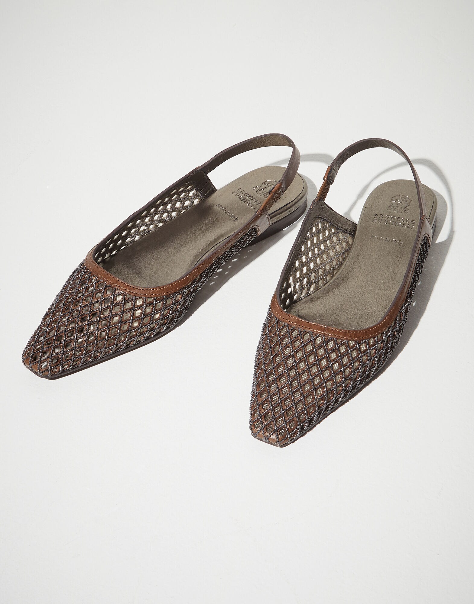 brown flat shoes