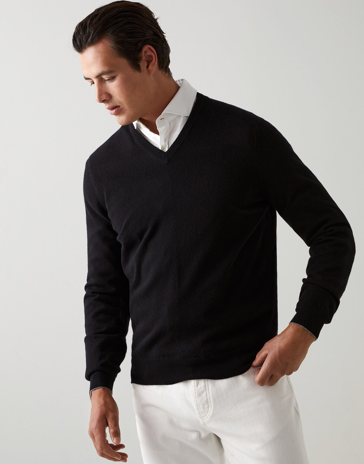 Men's knitwear: sweaters and cardigans | Brunello Cucinelli