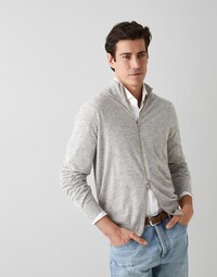Cardigan mit Reißverschluss