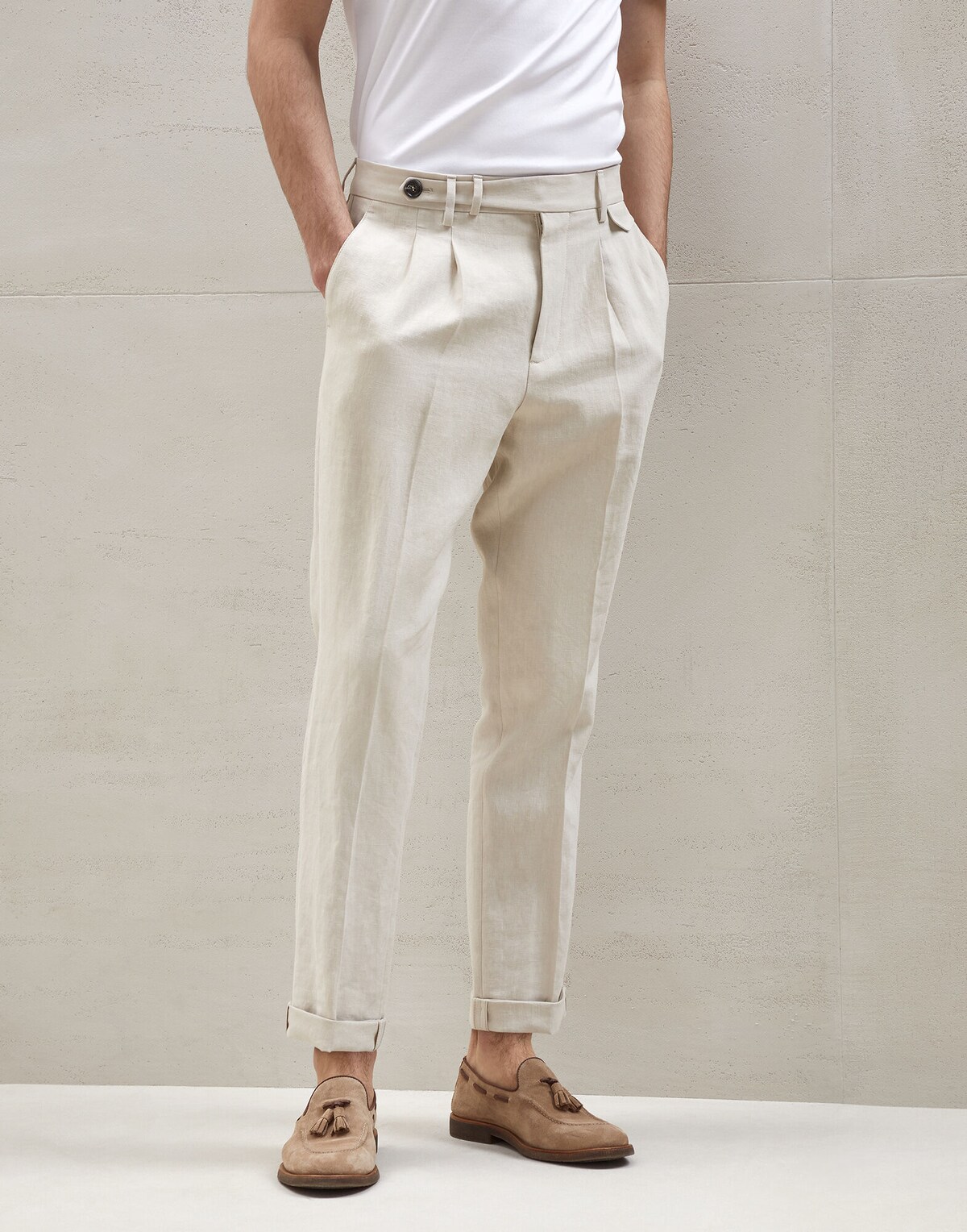 Men #39 s pants and bermuda shorts Brunello Cucinelli
