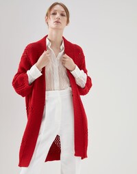 Outerwear-Strickjacke