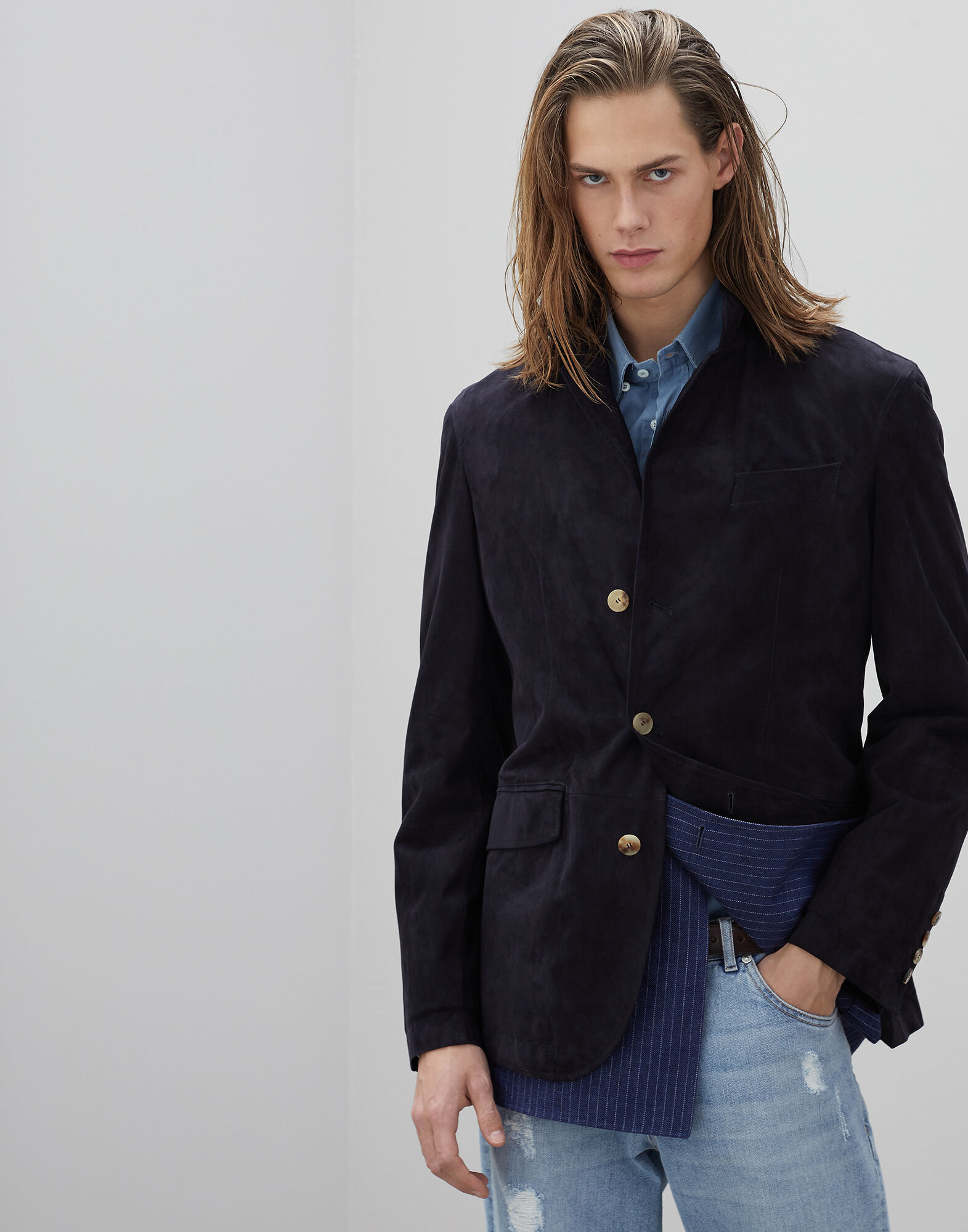 brunello cucinelli denim jacket