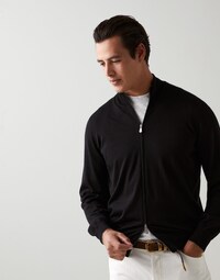 Zip-front Cardigan