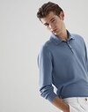 Pullover mit Polokragen