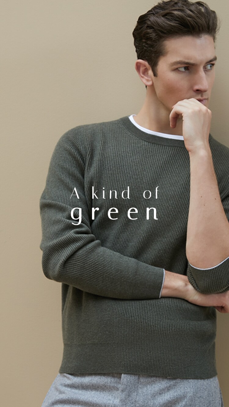 Green Outfits For Men Fw 2019 20 Brunello Cucinelli