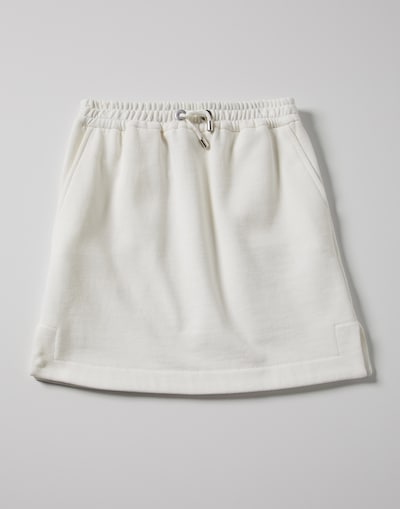 Falda de algodón Panamá Niña - Brunello Cucinelli 