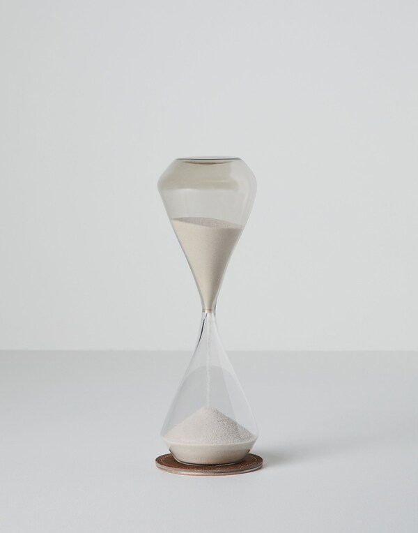 Песочные часы Geometric Белый Стиль жизни - Brunello Cucinelli