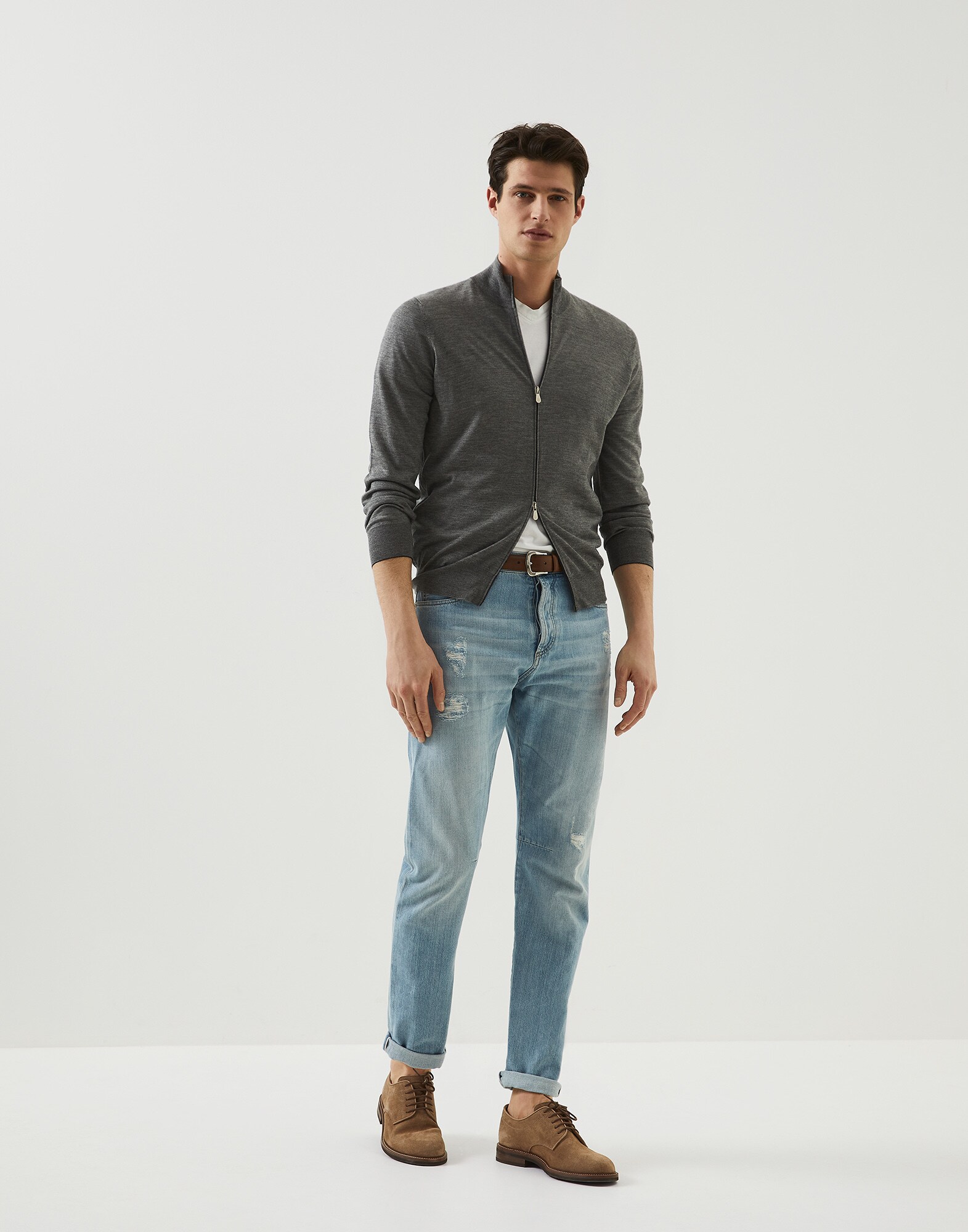 Cardigan Zippé - Vue tenue complète