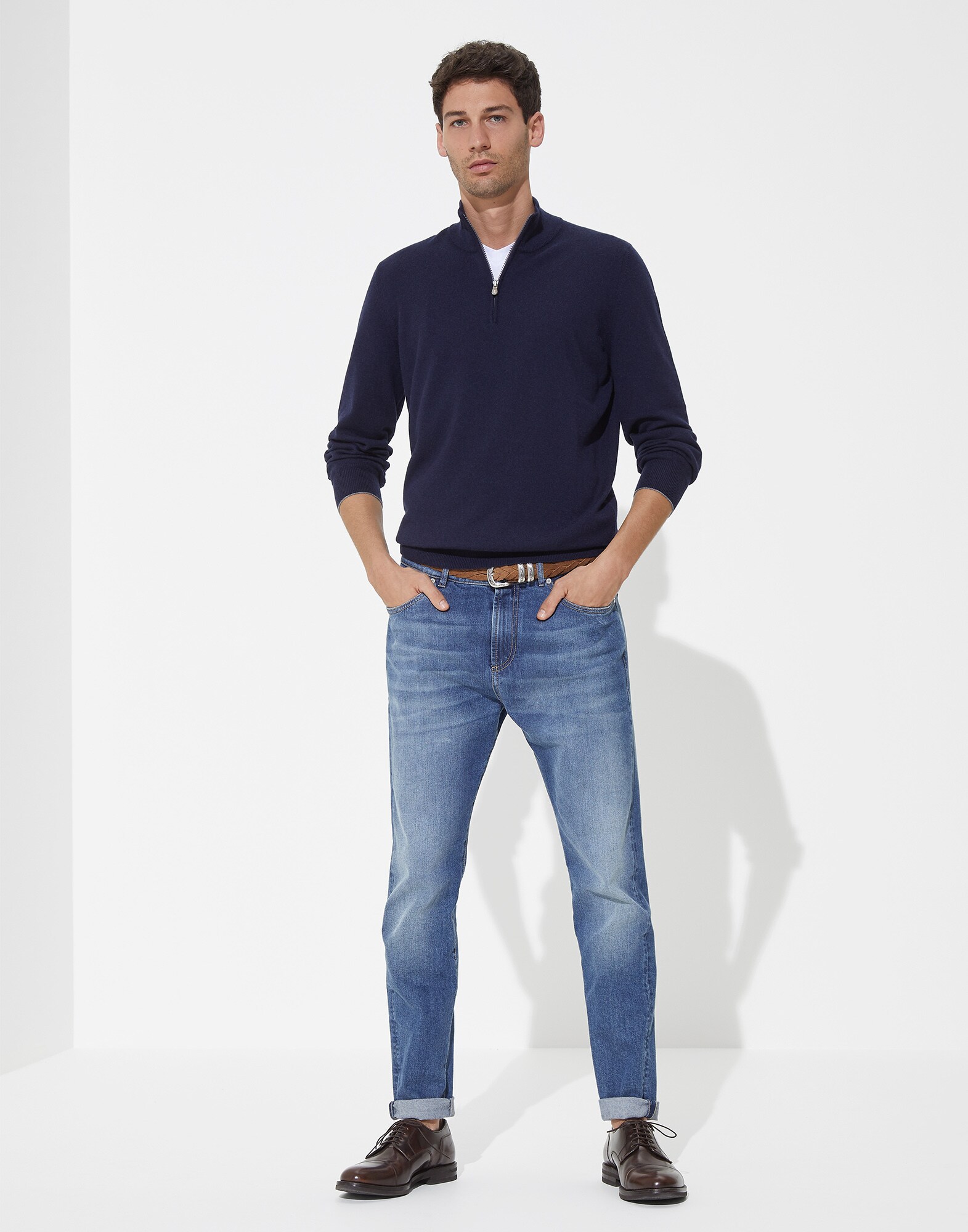 High Neck Sweater - Look