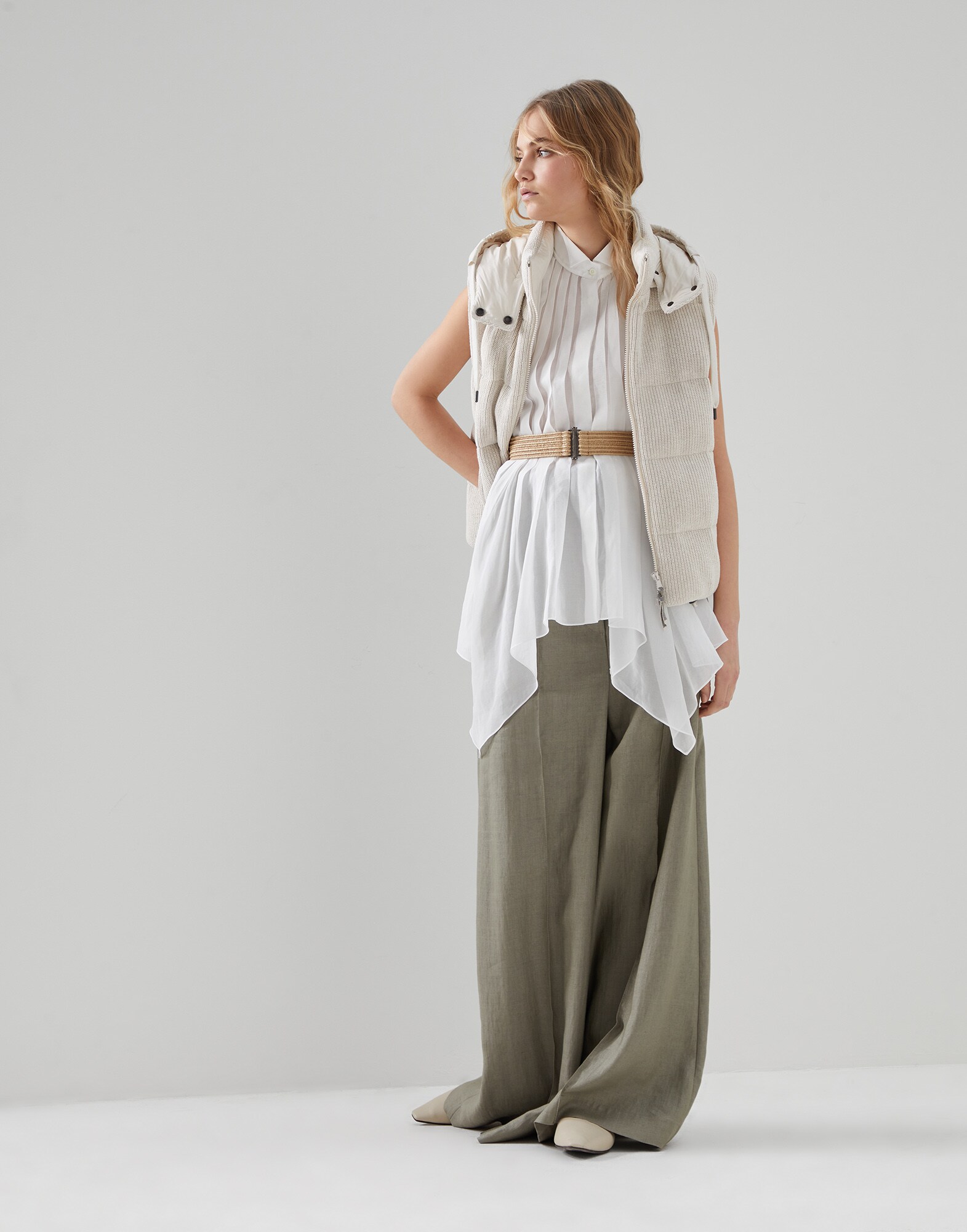 Chemise en Soie - Vue tenue complète