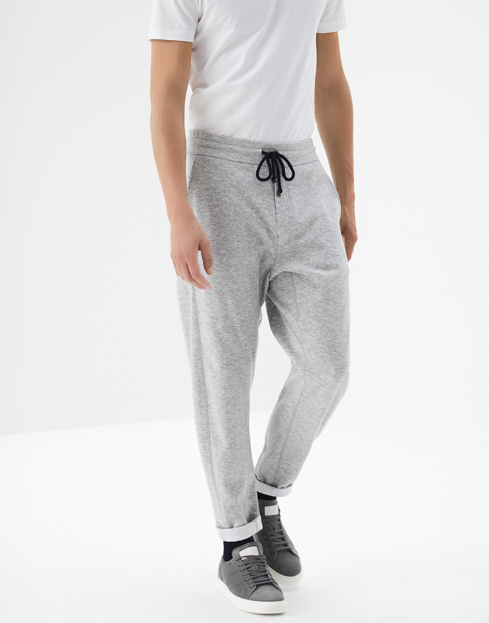 French terry trousers