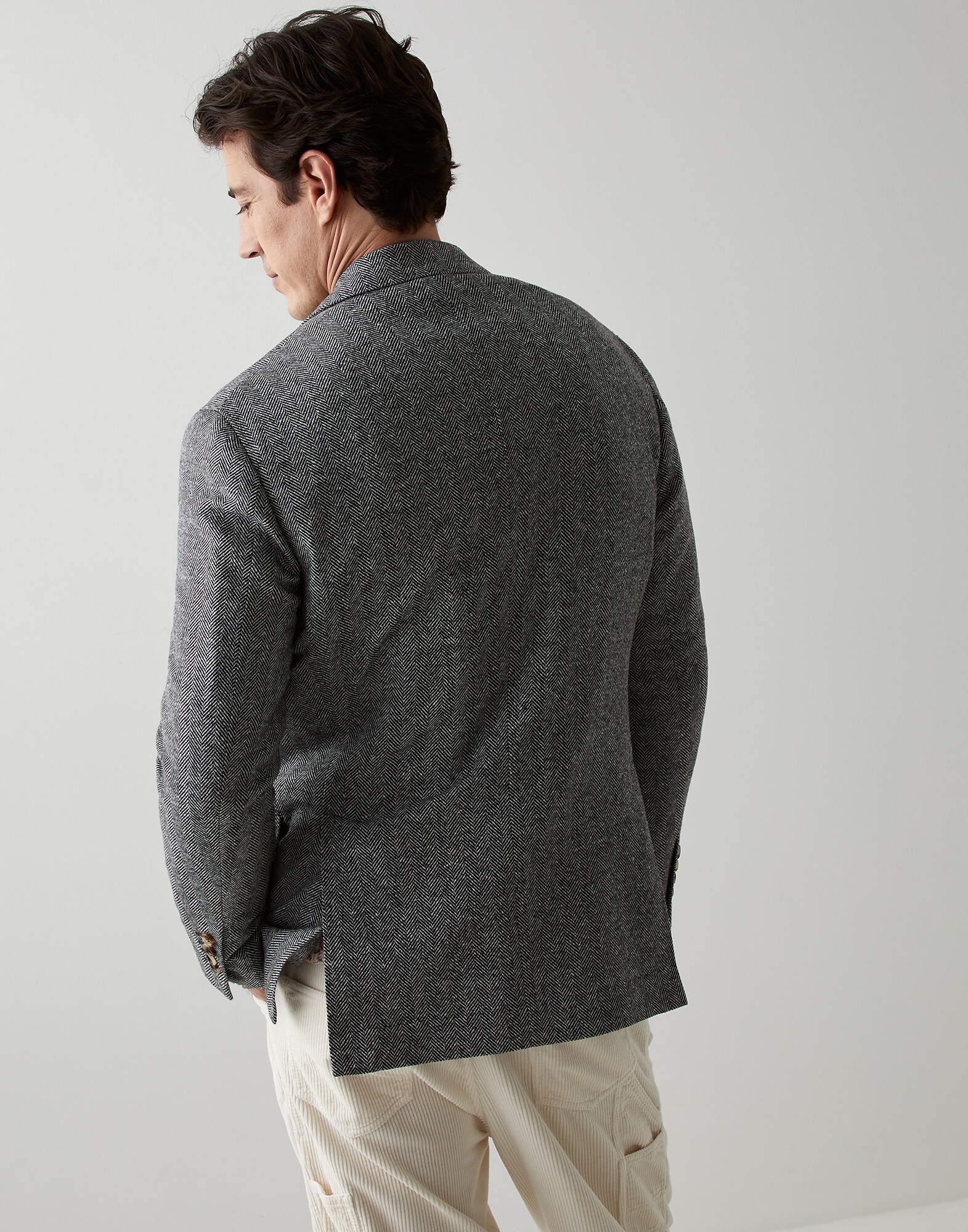 Single Breasted Blazer - Back view