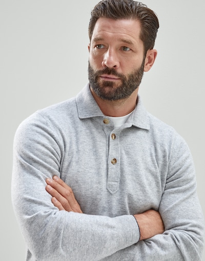 Polo-Style Sweater - Detail view