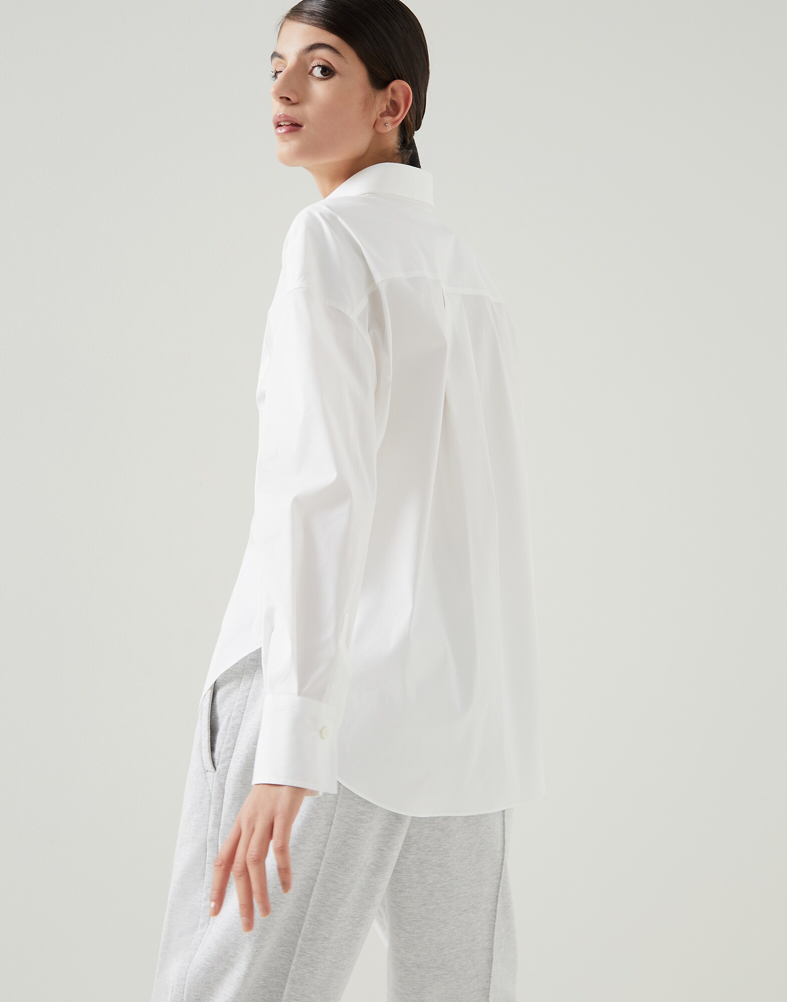 Cotton Shirt - Back view