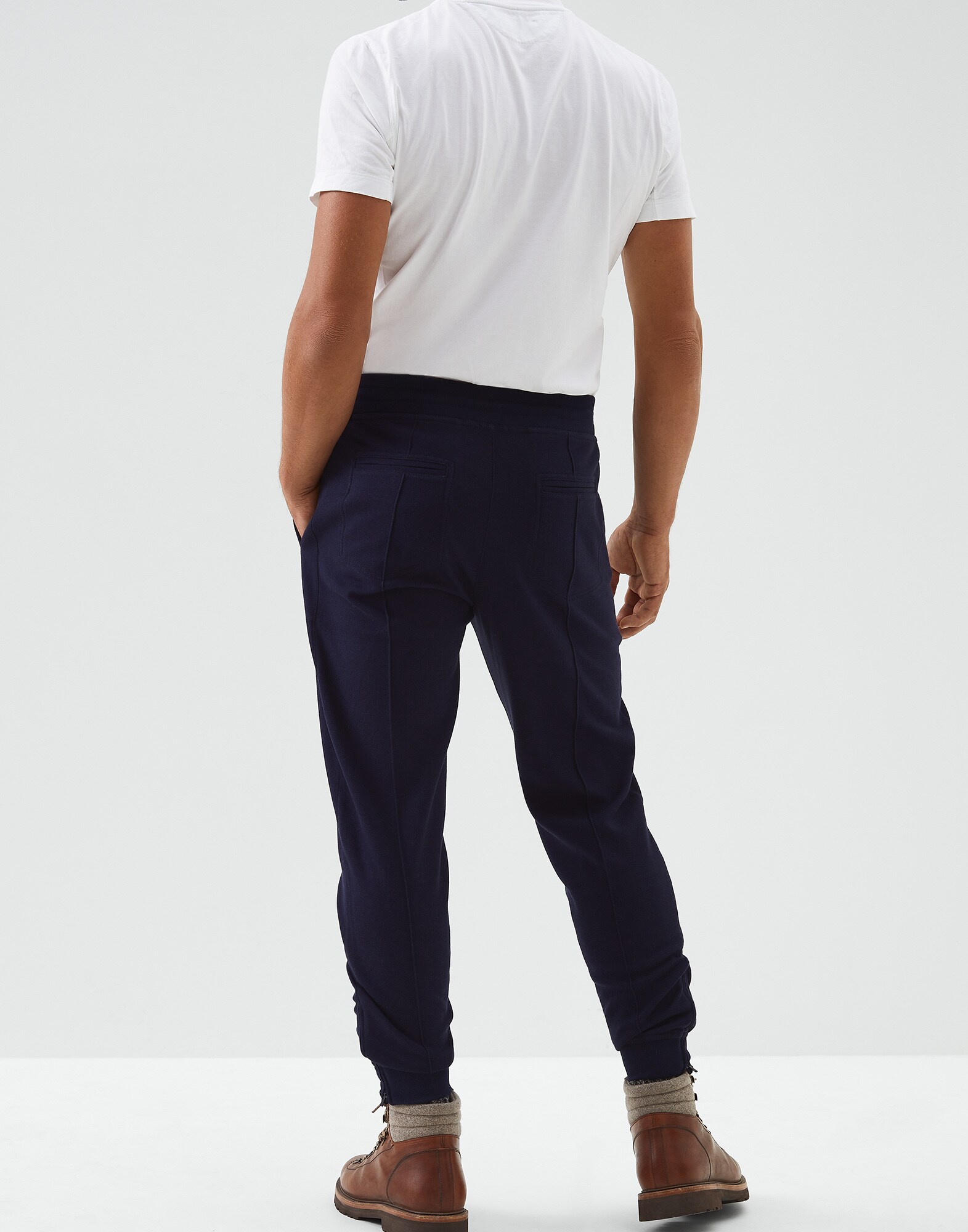Sweatpants Marine Blue Man 1 - Brunello Cucinelli
