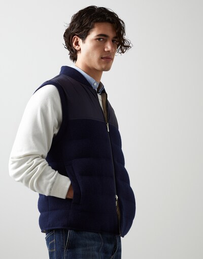 Knit Down Jacket - Front view