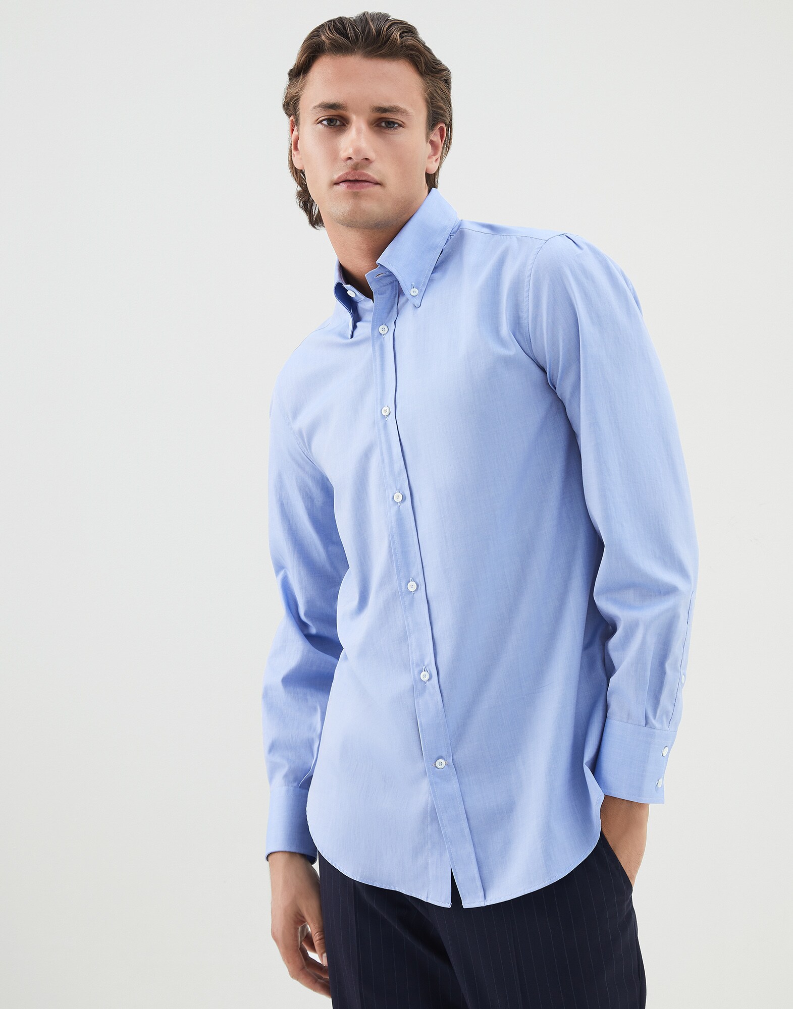 Button-Down-Hemd - Vorderansicht