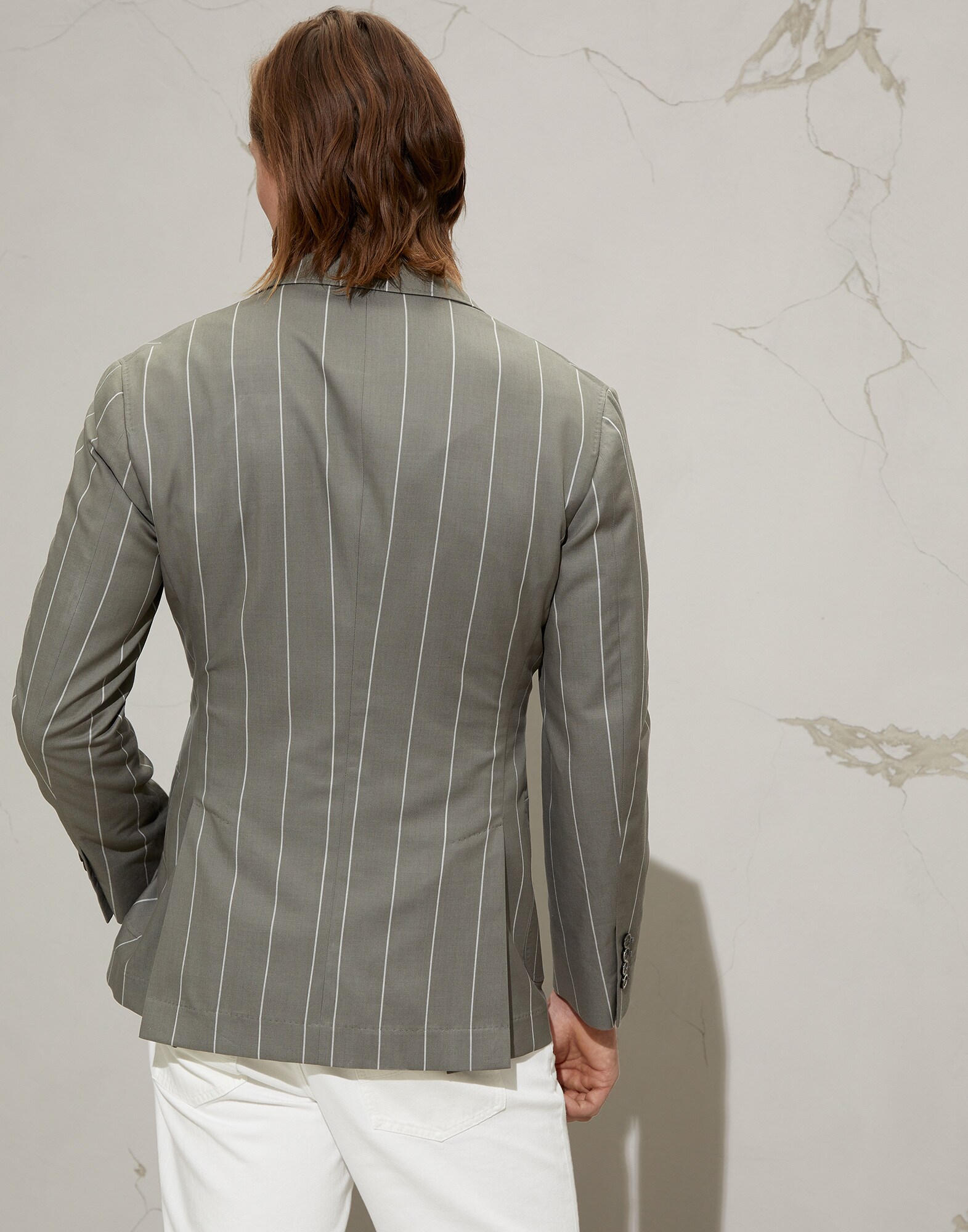 Chaqueta de Botonadura Simple - Back