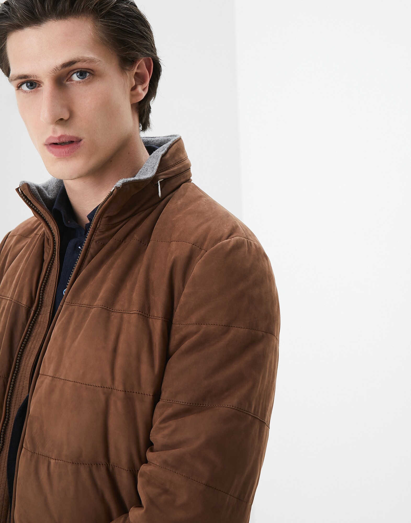 Cuir Marron Homme 3 - Brunello Cucinelli