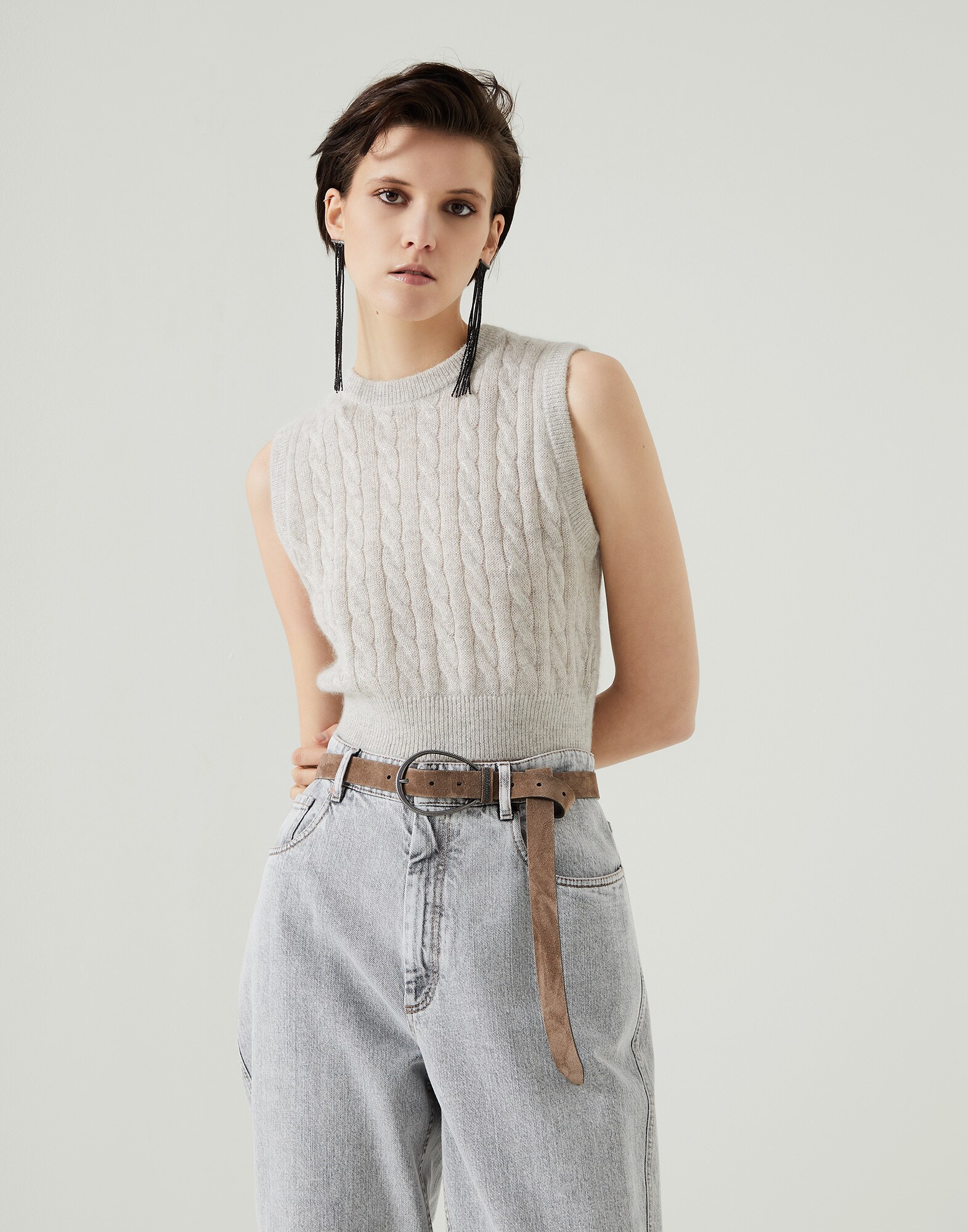 Knitted Top - Front view