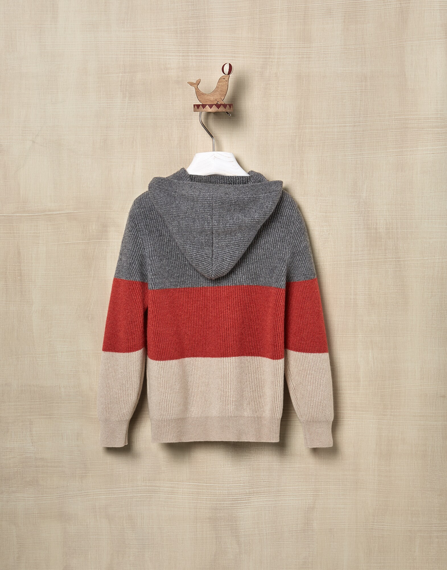Cardigan Dark Grey Boy 1 - Brunello Cucinelli
