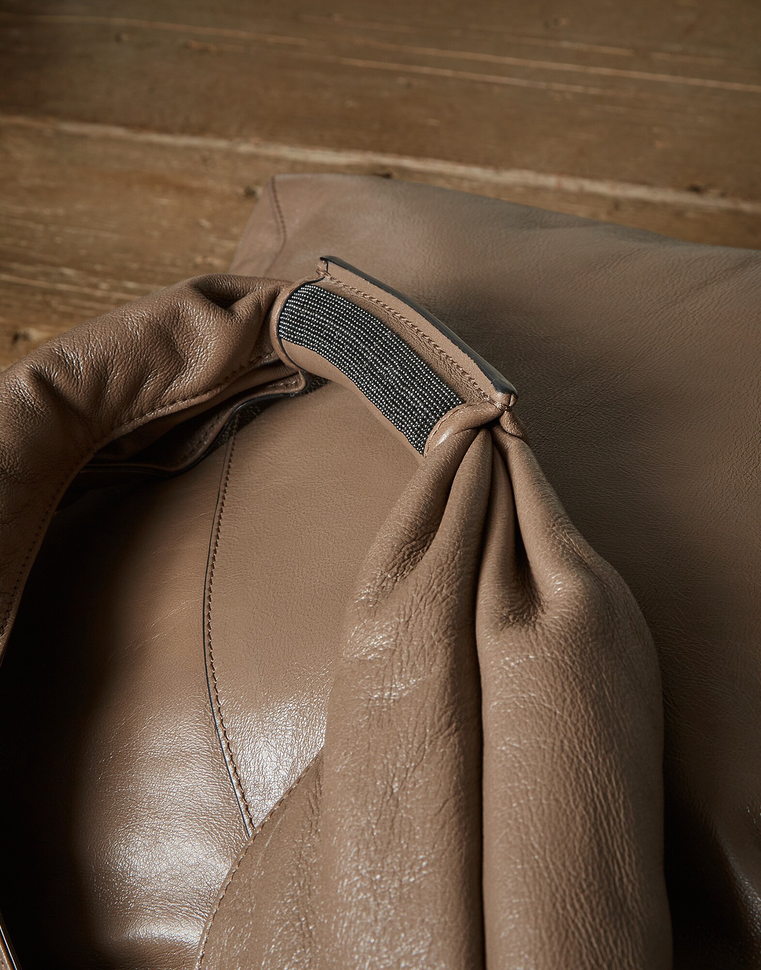 Shopper Bag Mud Woman 2 - Brunello Cucinelli