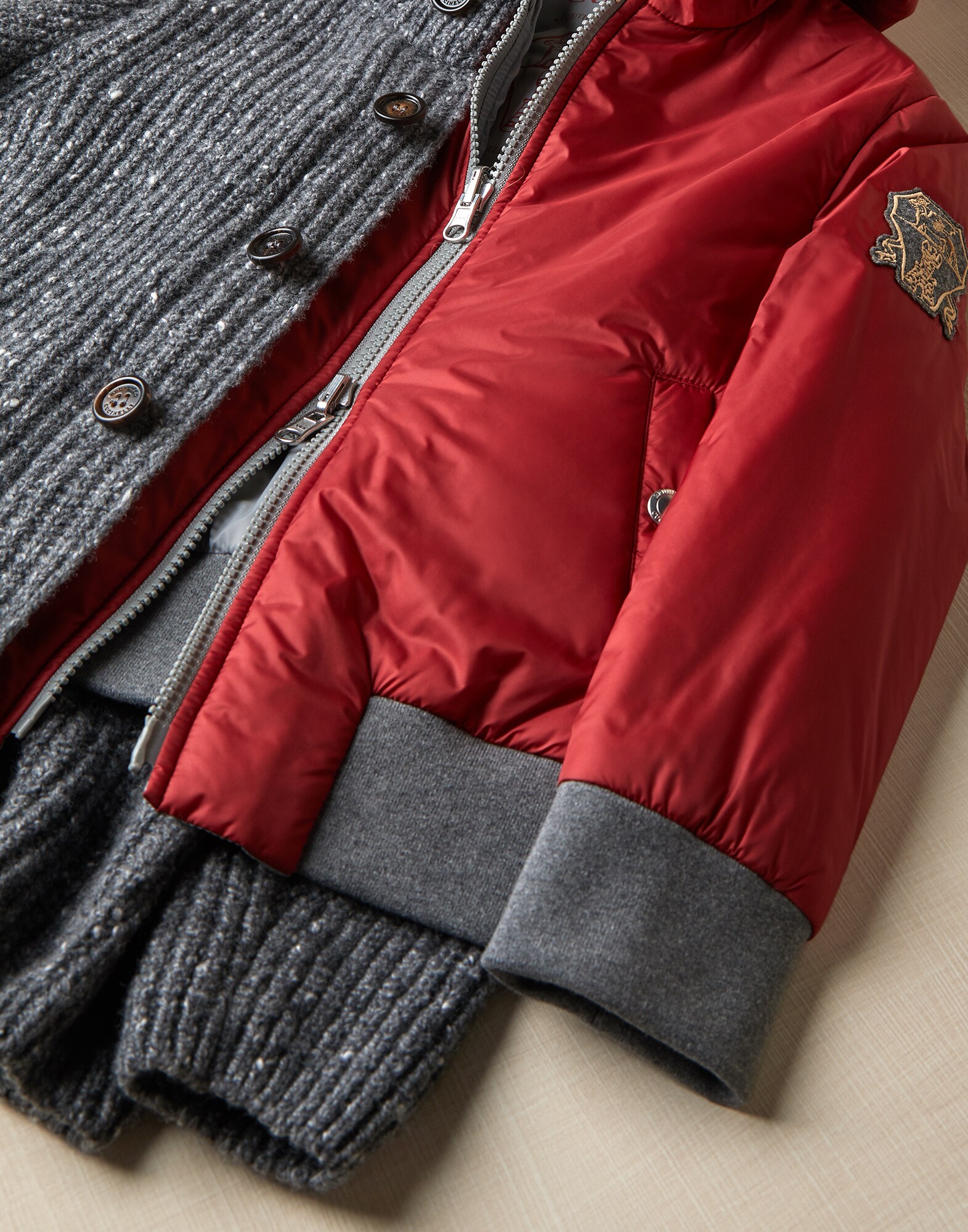 Vêtements Outerwear Ardoise Garçon 2 - Brunello Cucinelli
