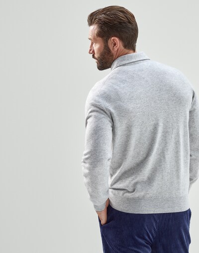 Polo-Style Sweater - Back view