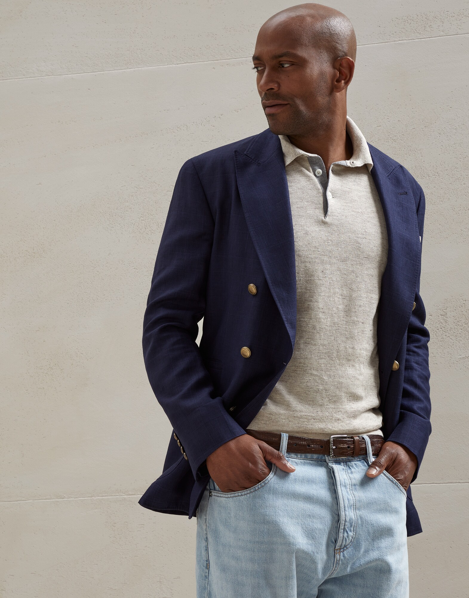 Pull Style Polo - Vue éditoriale