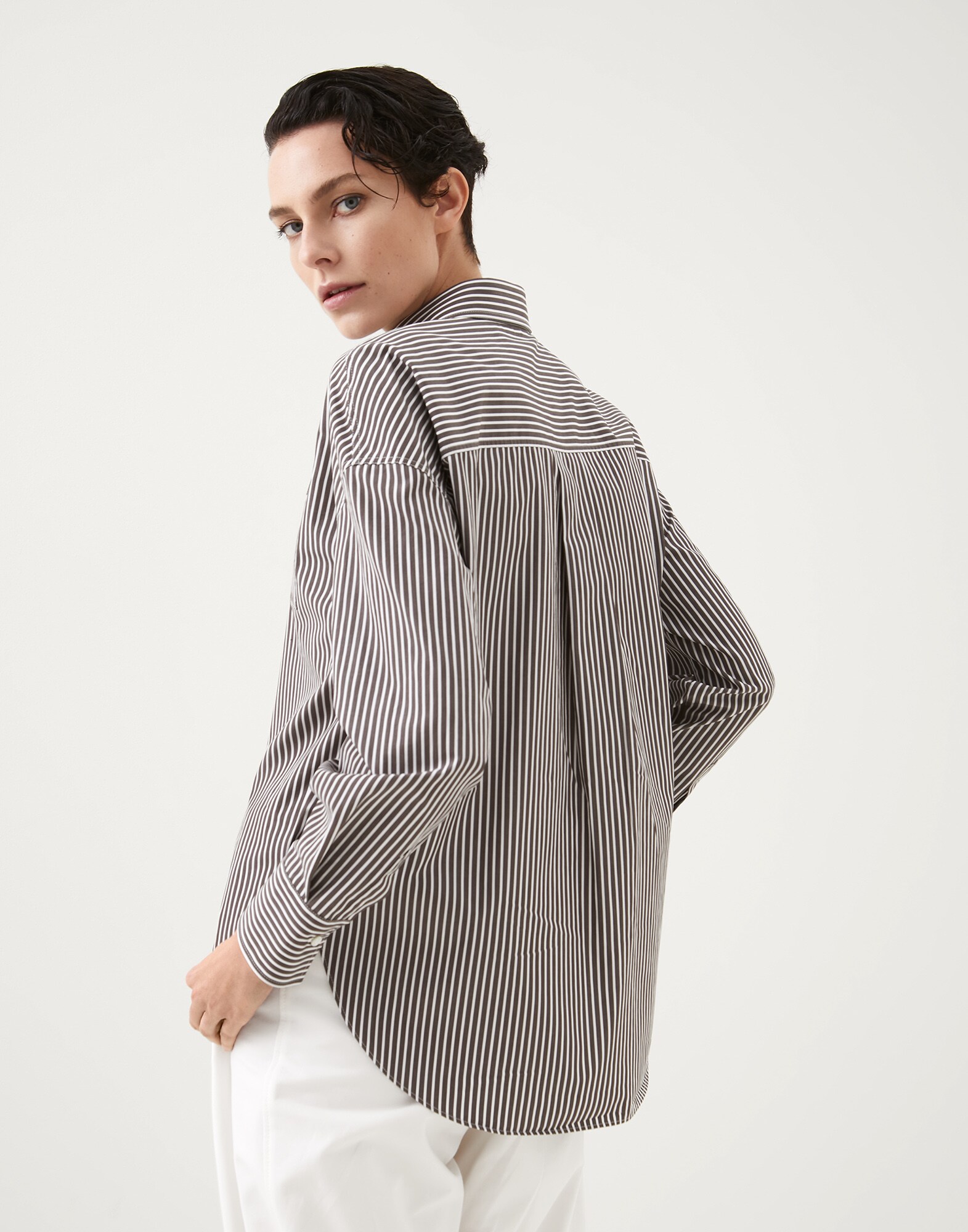 Cotton Shirt - Back view