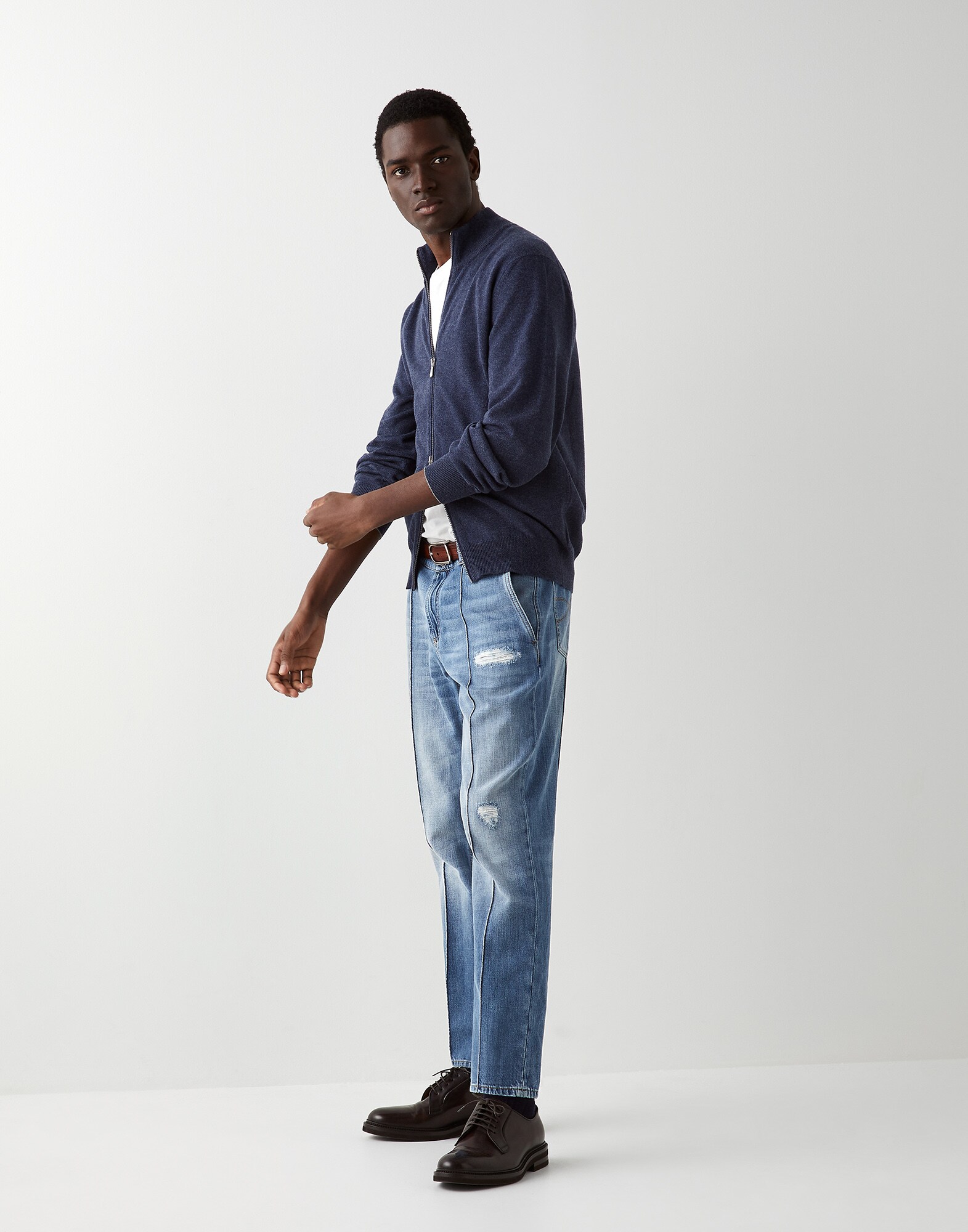 Cardigan Zippé - Vue tenue complète