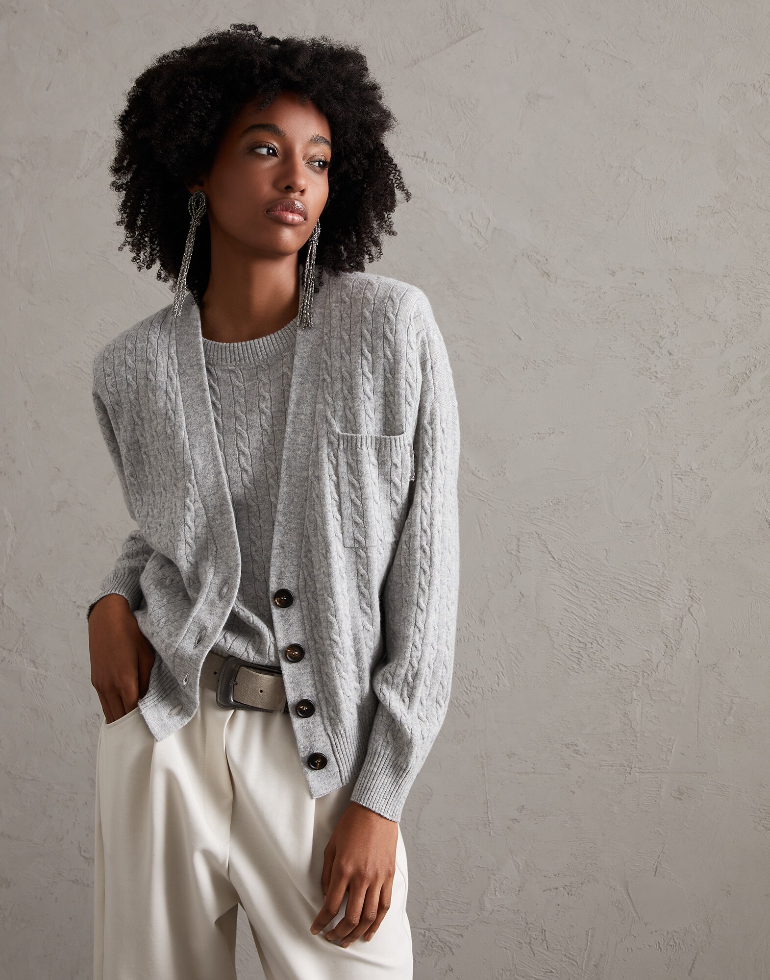 Cardigan - Front view