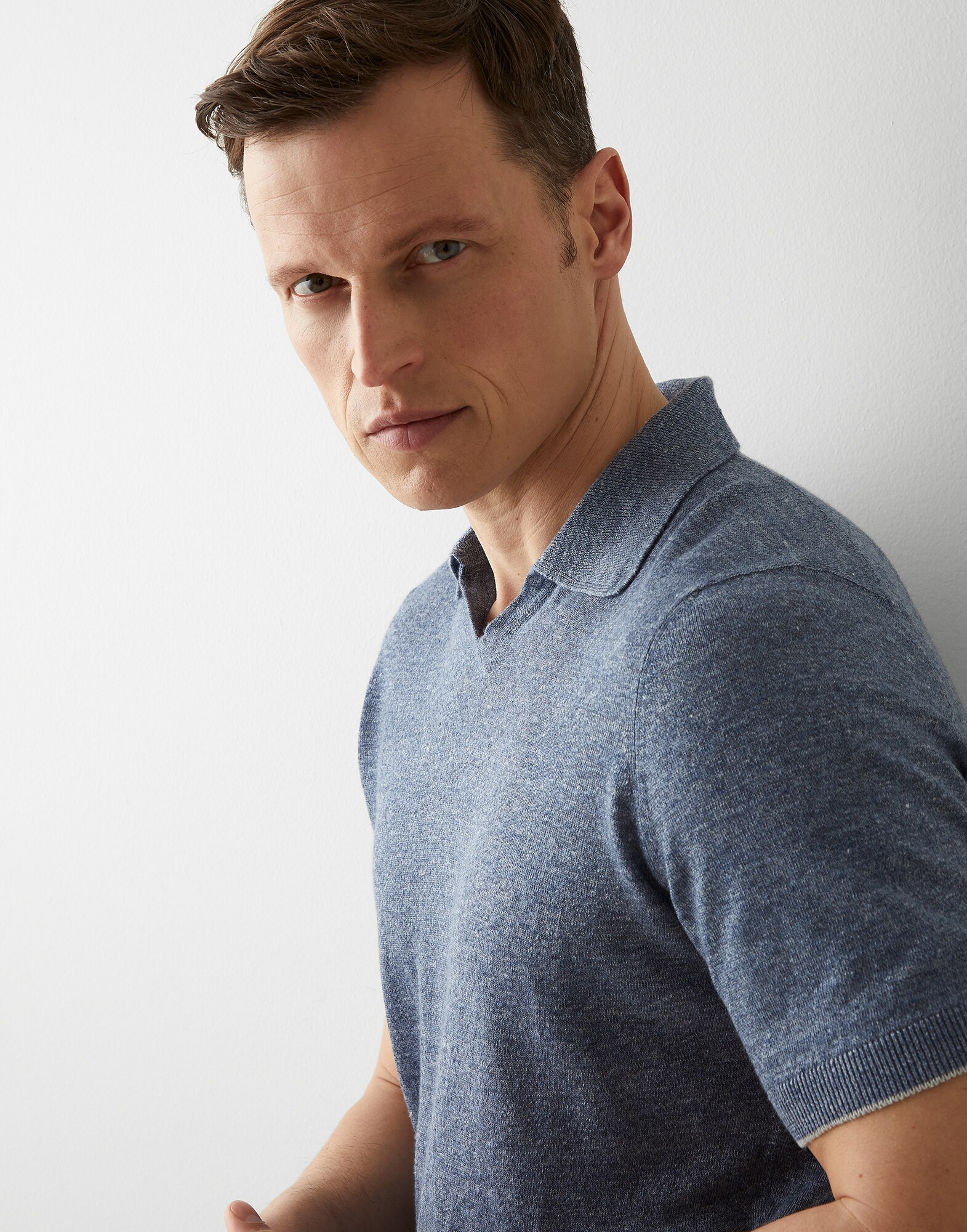 Polo-Style Sweater - Detail view