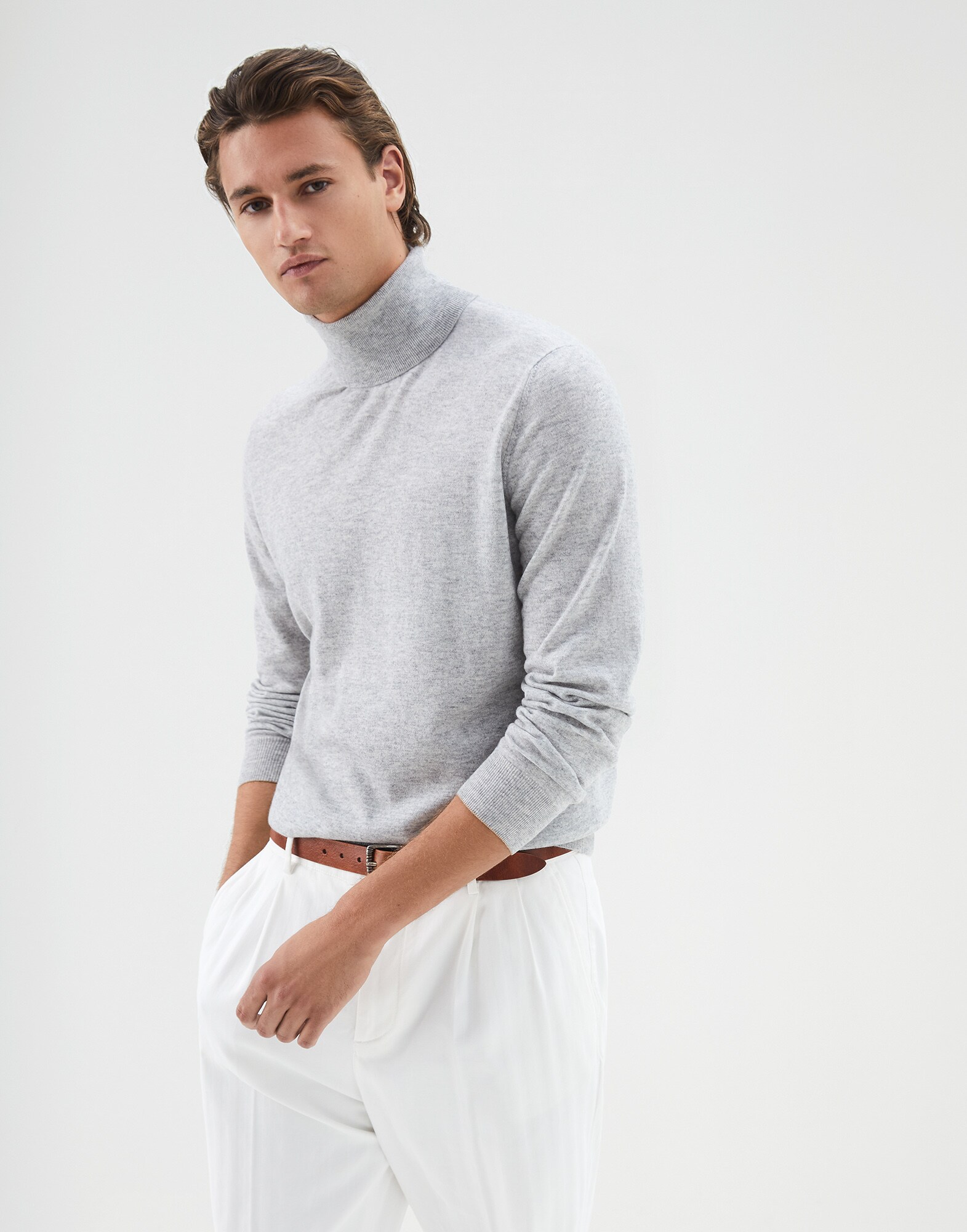 High Neck Sweater - Front