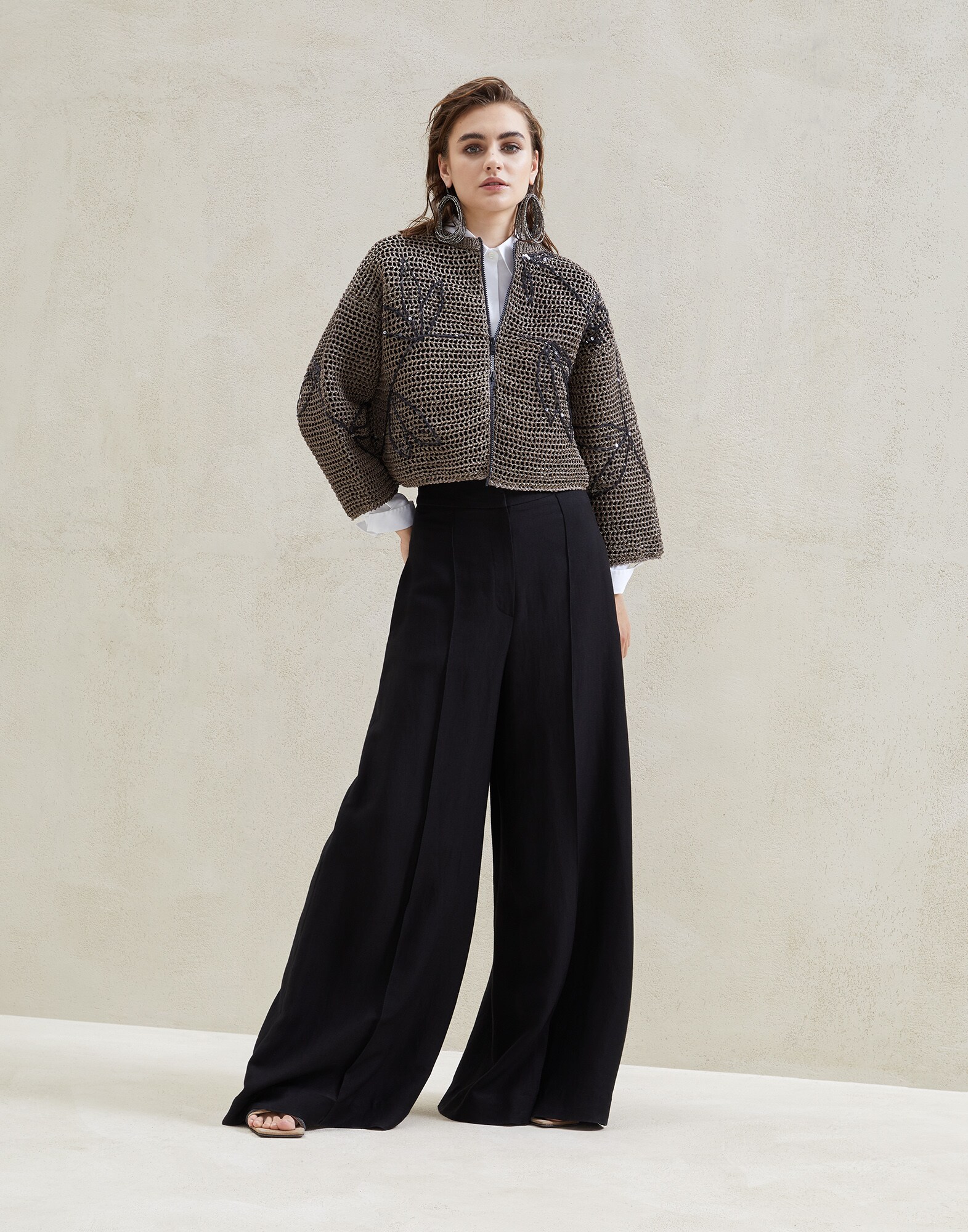 Outerwear-style Cardigan - Full look