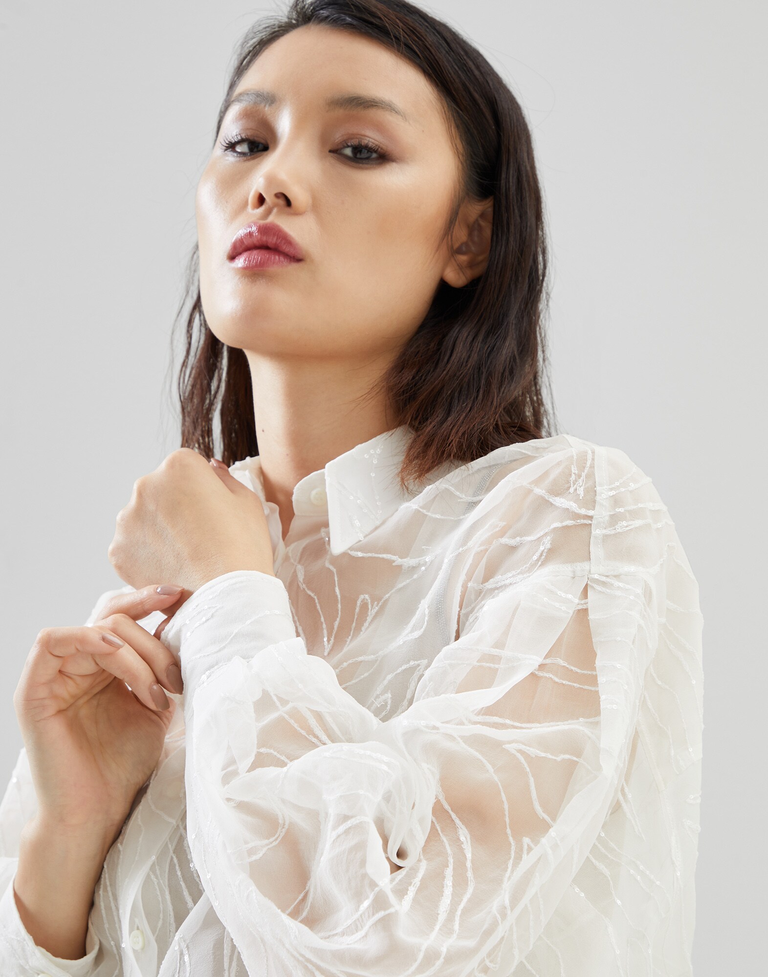 Chemise en Soie - Vue détail