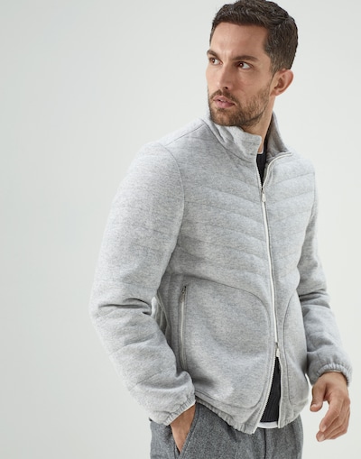 Knit Down Jacket - Front view