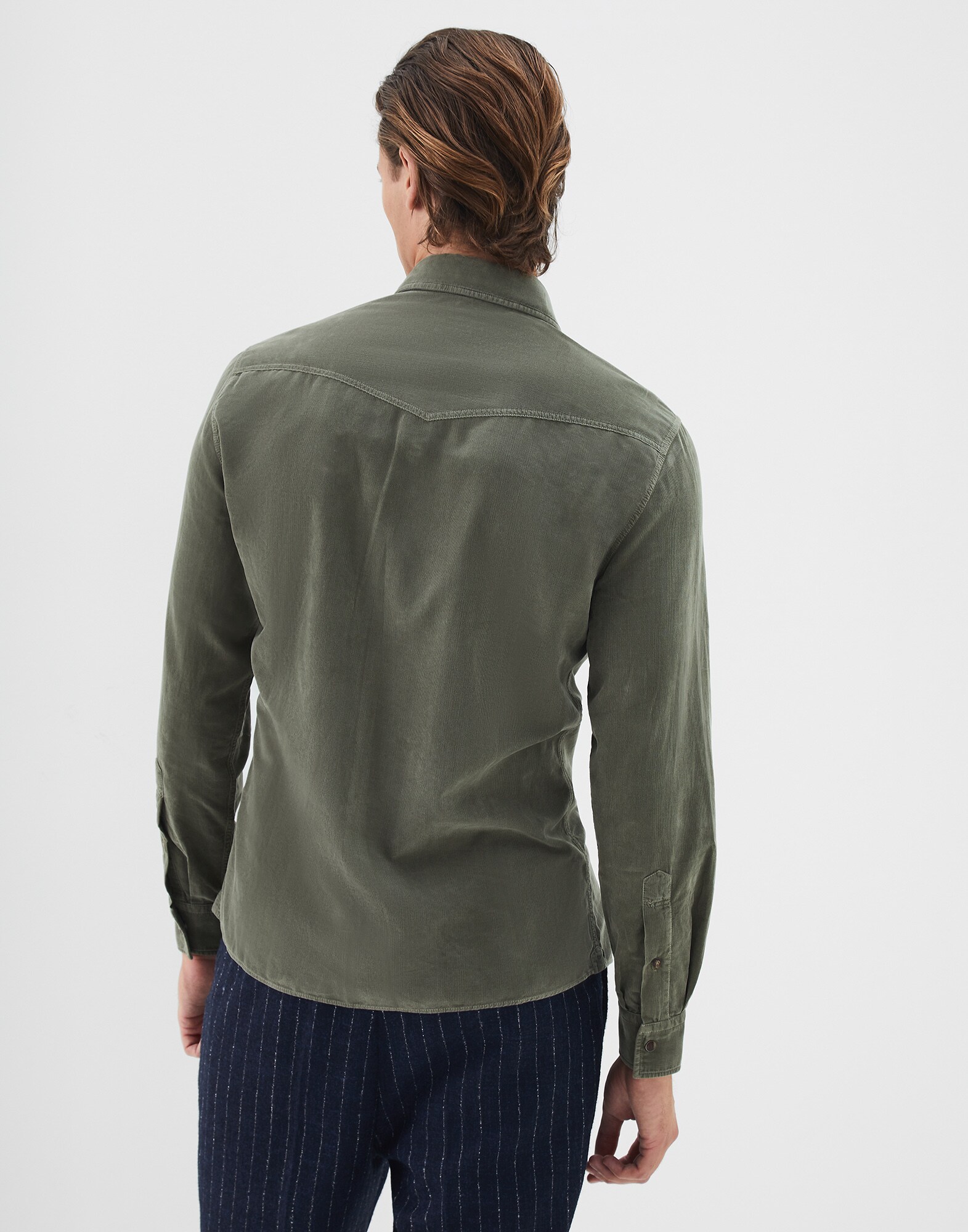 Casual Shirt Military Man 2 - Brunello Cucinelli