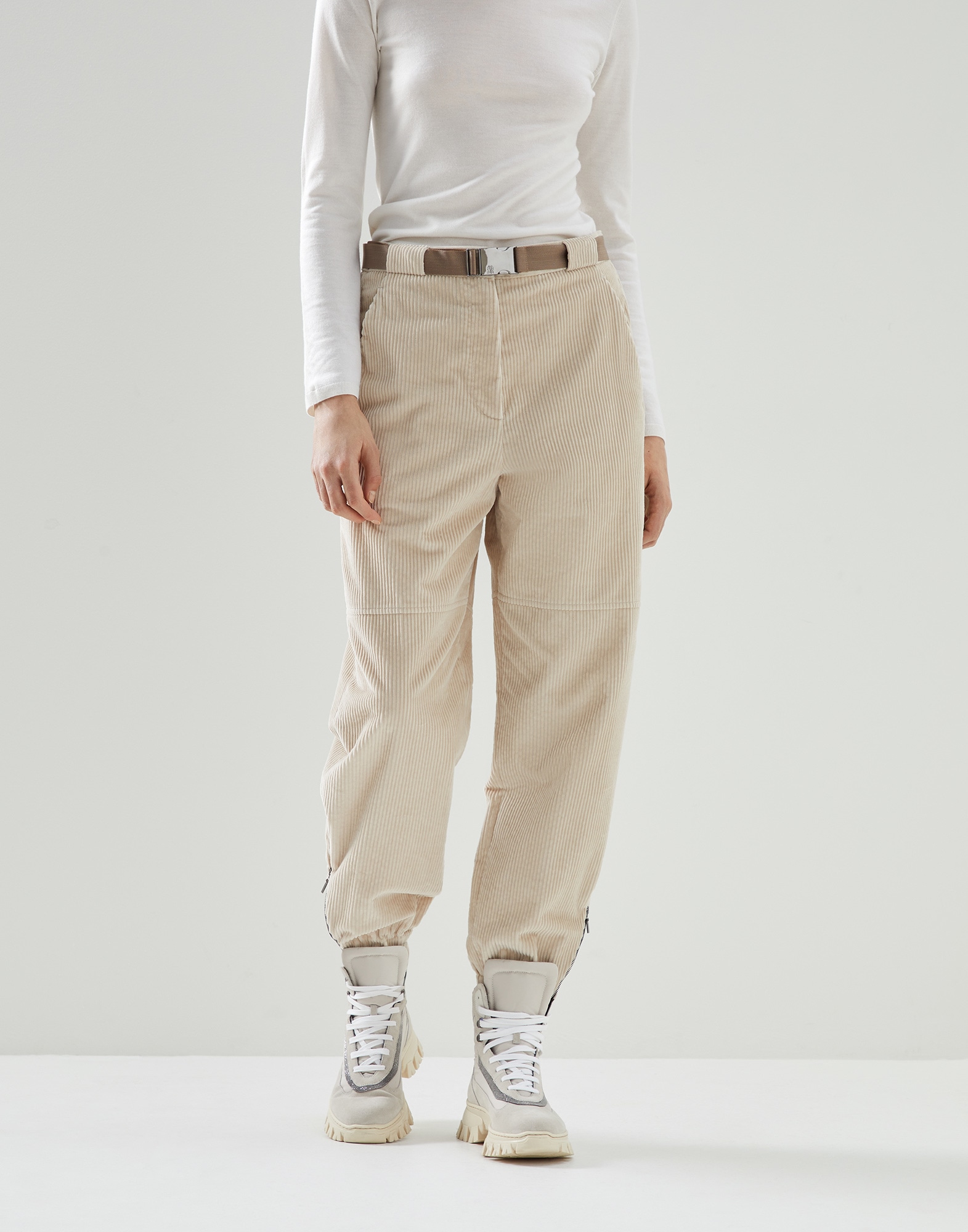 Utility jogger trousers